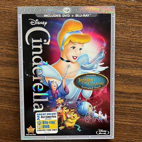 Disney Media Disney Cinderella Diamond Edition Dvd Bluray Set Poshmark