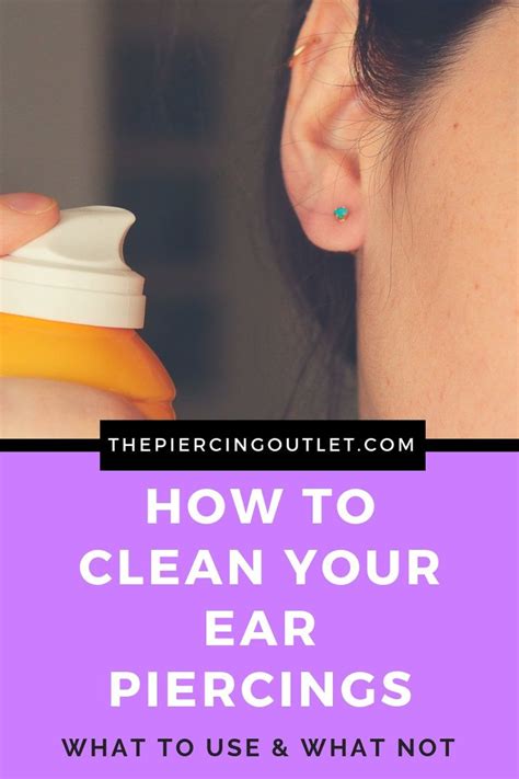 How To Clean New Piercing Jewelry