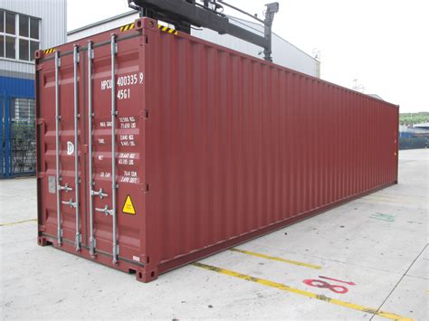 20ft New Shipping Container 40ft Dry Cargo Container China Container