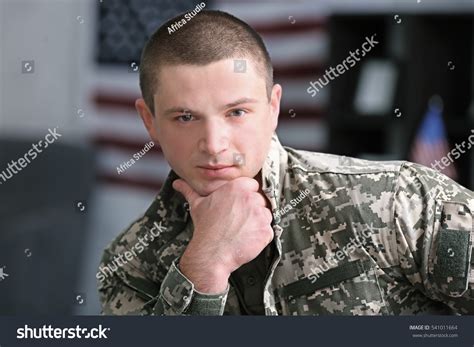 Portrait Soldier Headquarters Building Stock Photo 541011664 Shutterstock