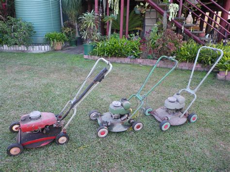 My Next Door Neighbours Vintage Victa Lawnmowers Lawn Mower Grass