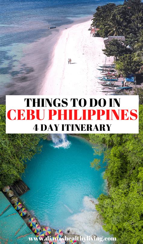 The Ultimate 4 Day Cebu Itinerary Dianas Healthy Living