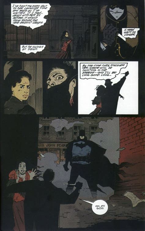 A Page From Gotham By Gaslight By Mike Mignola Comic Books Art