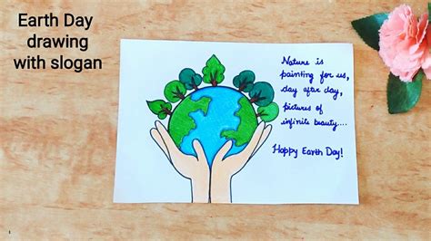 Earth Day Drawing With Slogan 101 Save Earth Slogans Quotes And