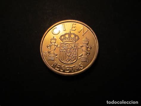 Moneda De 100 Pesetas De J Carlos I De 1982 Si Comprar Monedas De