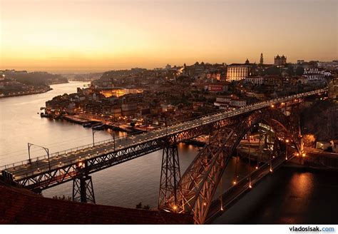 Sunset In Porto Portugal Porto Wonders Of The World Portugal
