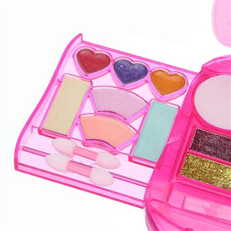Lnkoo Kids Makeup Set Girls Makeup Kit Fold Out Makeup Palette With