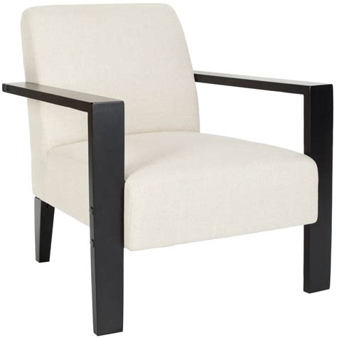 Kiara's brass cap accents give it an extra touch of glamour. 37 White Modern Accent Chairs for the Living Room