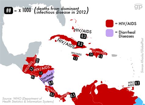 This Map Shows Which Is The Deadliest Infectious Disease Where You Live