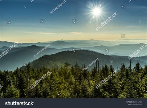 Newfound Gap Great Smoky Mountains National Stock Photo 1612142500