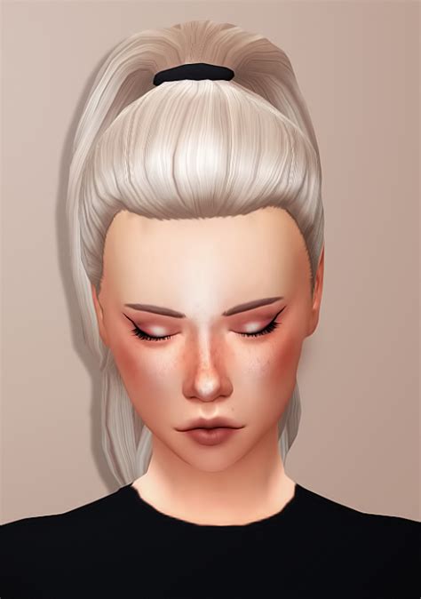 High Ponytail Hair With Images Sims Sims 4 Mm Cc Sims 4