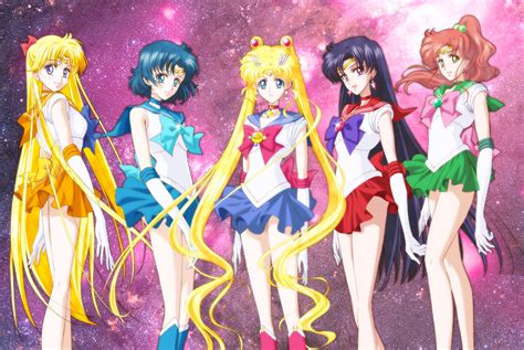 Sailor Moon Crystal Sailor Venus Sailor Mercury Sailor Moon