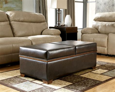 Or, you can cut a top bugged out broader in its middle part. Upholstered Ottoman Coffee Table | Home Design Inspiration ...