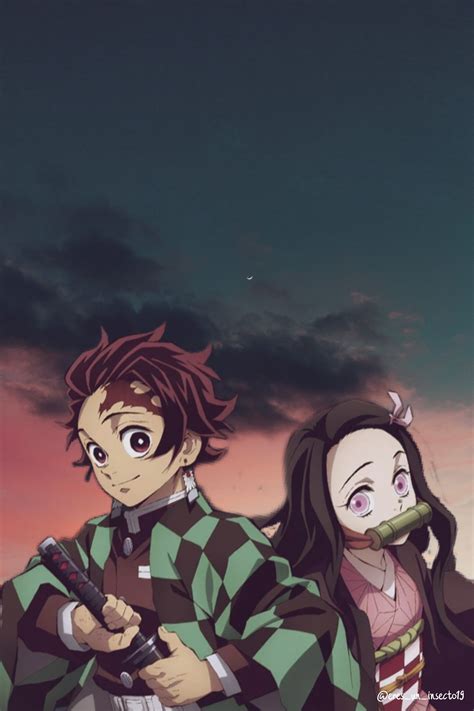 Tanjiro And Nezuko Dibujos Wallpaper De Anime Fondo De Anime