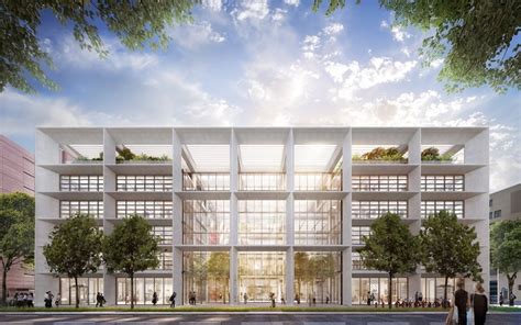 Foster Partners Design Open Office Building In Luxembourg Archdaily