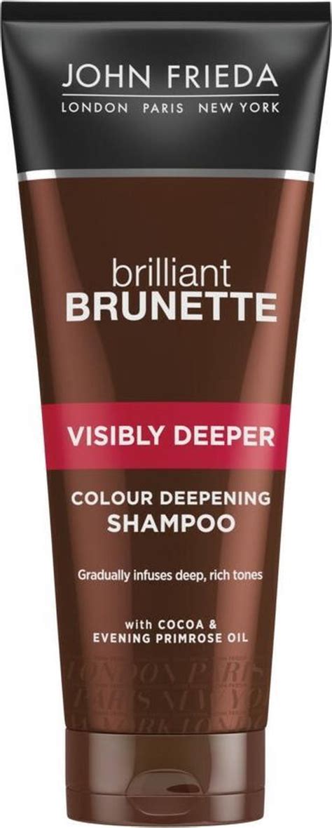 Bol Com John Frieda Brilliant Brunette Visibly Deeper Shampoo