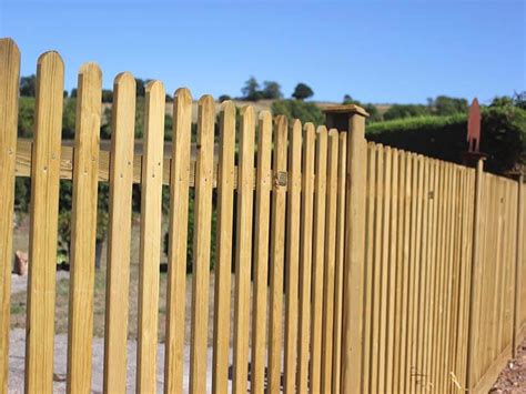 Mitre Fence Panels Modern Picket Fencing Jacksons Security Fencing