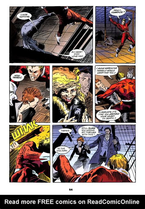Marvel Graphic Novel 61 Black Widow The Coldest War Read Marvel