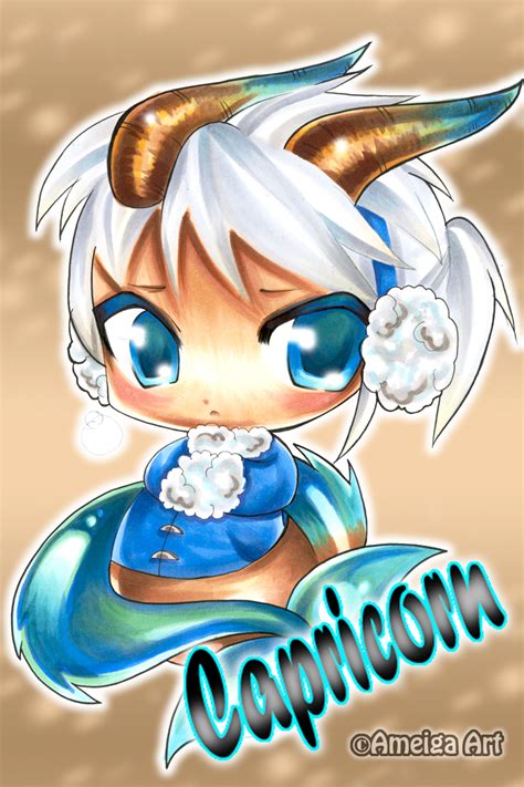 Virgochibi By Ameigaart On Deviantart Chibi Capricorn Capricorn Love