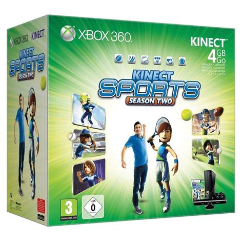 Microsoft Xbox 360 4gb And Kinect Sensor And Sports Season 2 Skroutzgr