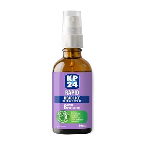 Good Price Kp24 Rapid Head Lice Defence Spray 50ml