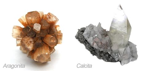 Calcita Y Aragonito Calcite And Aragonite Minería En Línea