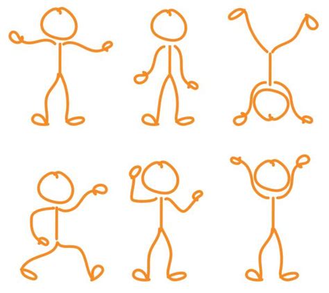 Stick Figure Drawing Stock Illustrations Royalty Free Vector Graphics