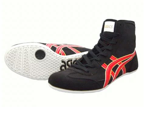 Asics Wrestling Boxing Shoes Ex Eo Twr900 Black X Red From Japan Fs Ebay