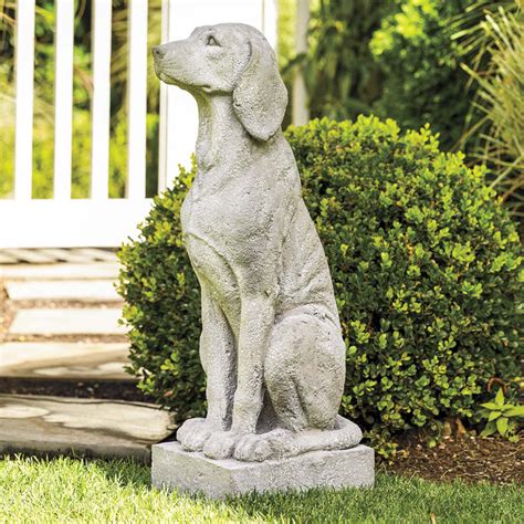 Garden Dog Statue Gumps