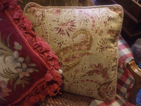 The concept of a pillow traces back thousands of years to ancient mesopotamia. Pink Paisley ~ Transferware, Pillows & History
