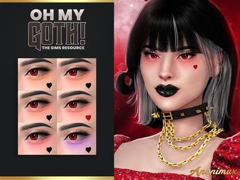 The Sims Resource Oh My Goth Selena Blush In 2022 Sims Sims 4 Goth