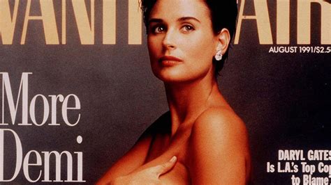 Demi Moore Truth Behind Naked Pregnant Vanity Fair Cover Photo