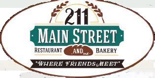 211 Main Street Restaurant - Bakery Menu | Bakery menu, Restaurant, Bakery