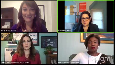 [live] tune in now to join end citizens united and let america vote executive director tiffany