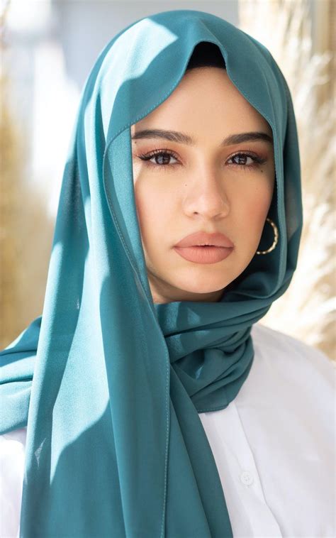 Modern Chiffon Hijab Scarves From Culture Hijab Co Ships From The Us In 2022 Hijab Fashion