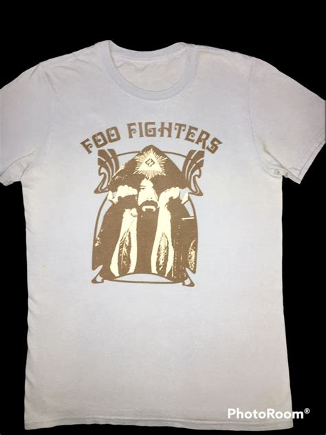 Y2k Foo Fighters Band T Shirt Mens Fashion Tops And Sets Tshirts And Polo Shirts On Carousell