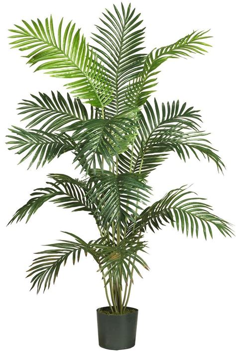 Nearly Natural 6 Paradise Palm Palm Plant Potted Trees Plants