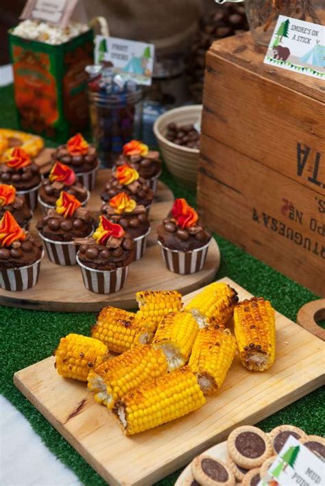 Camping Themed Party Food Camping Uie