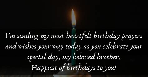 A Birthday Prayer For My Beloved Brother Happy Birthday Wisher