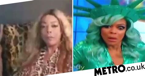 wendy williams reassures scared fans she is fine after live tv collapse metro news