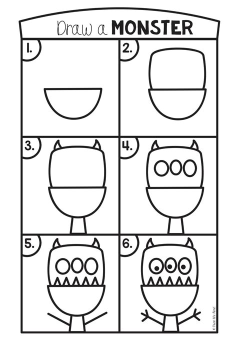 Free Directed Drawing Worksheets