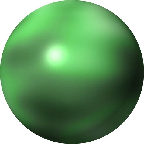 Download Png By Clipartcotttage On Deviantart Green Sphere Png