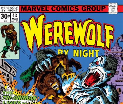 Werewolf By Night 1972 43 Comic Issues Marvel