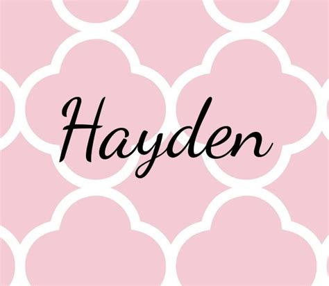 Cute Baby Names Baby Names Baby Girl Names Hayden Baby Girl Baby