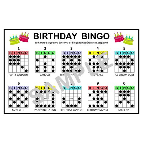 Collection Special Times Bingo Card Patterns For Really Fun Bingo Games