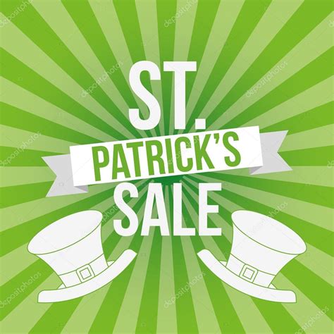 Saint Patricks Sale Design Stock Vector Yupiramos 99065184