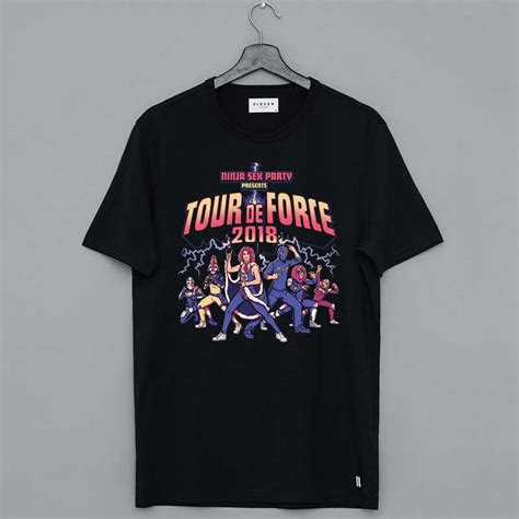 Ninja Sex Party Merch Tour 2018 T Shirt Hole Shirts