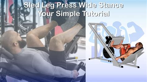 Sled Leg Wide Press Your Simple Tutorial