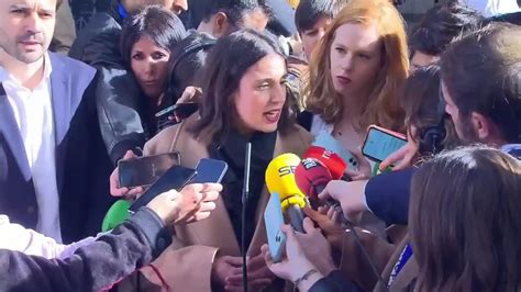Irene Montero Que Pedro Sánchez Y Yolanda Díaz Vayan A Echar A Podemos Del Gobierno Dificultará
