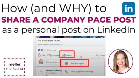 How To Share Linkedin Company Page Posts As A Personal Post On Linkedin